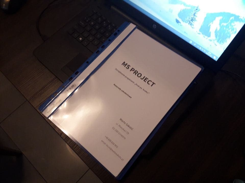 szkolenie z ms project